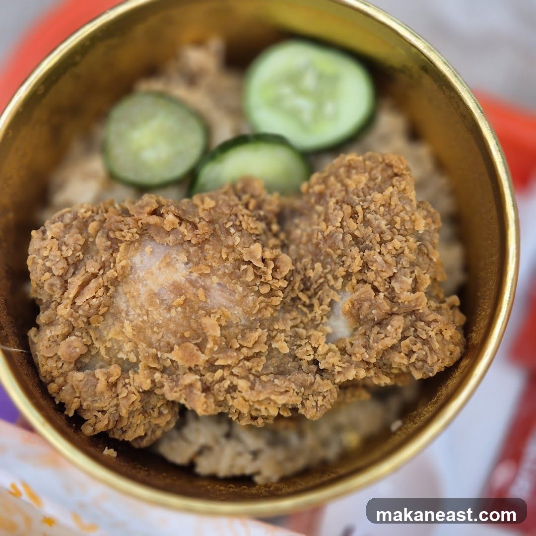 Fried Chicken and Rice