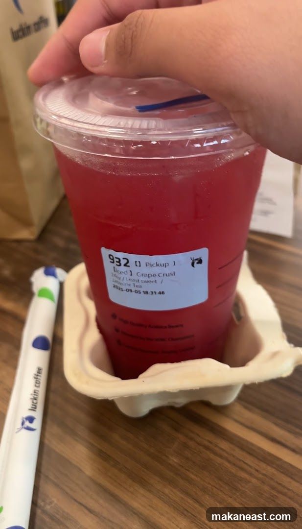 Grape Crush Drink