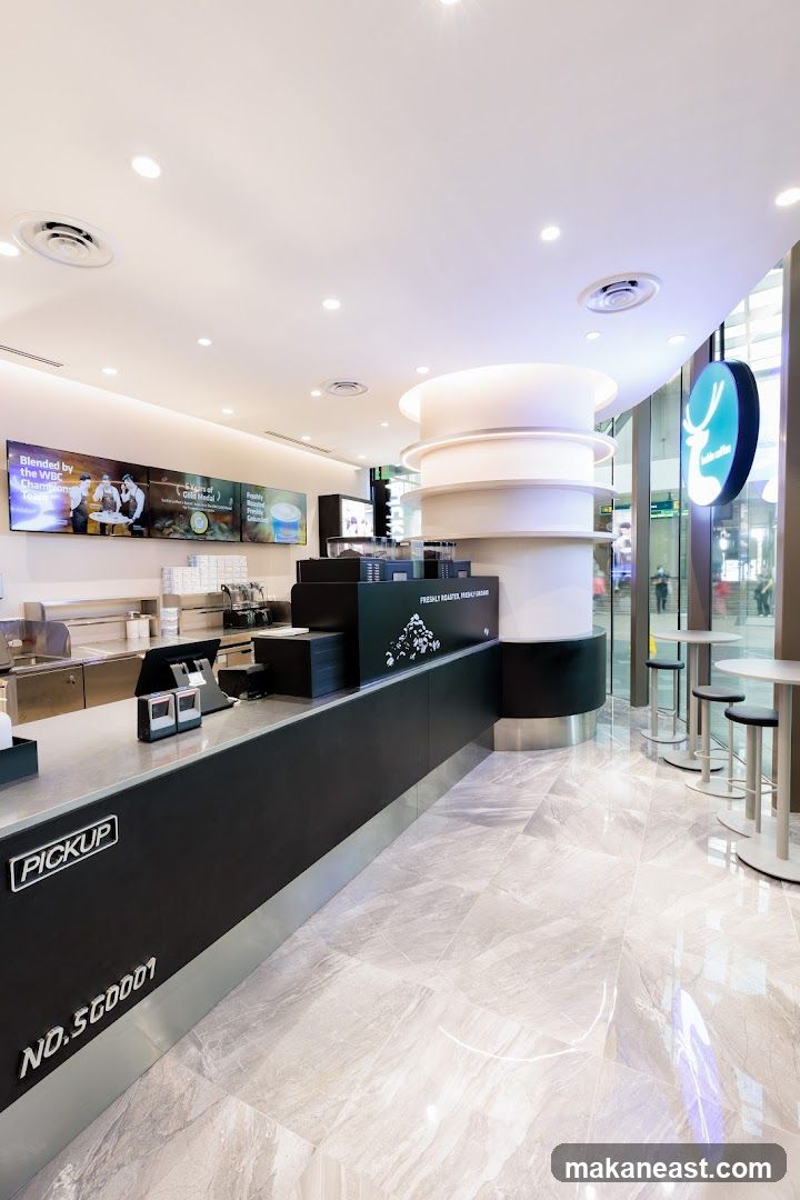 Modern Coffee Shop Interior