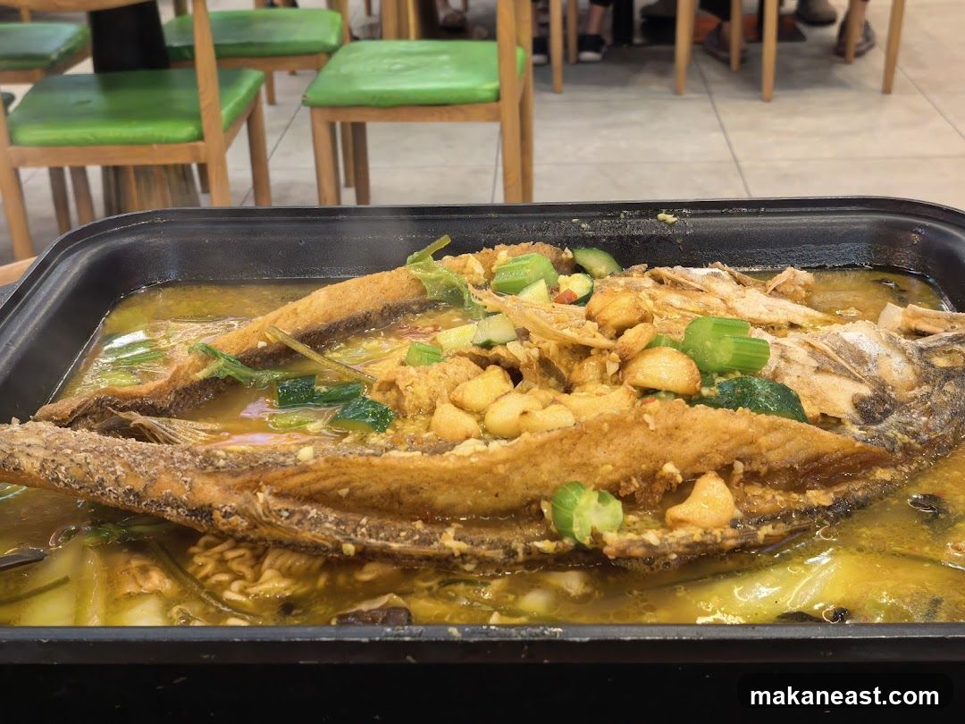 Steamed Fish with Vegetables