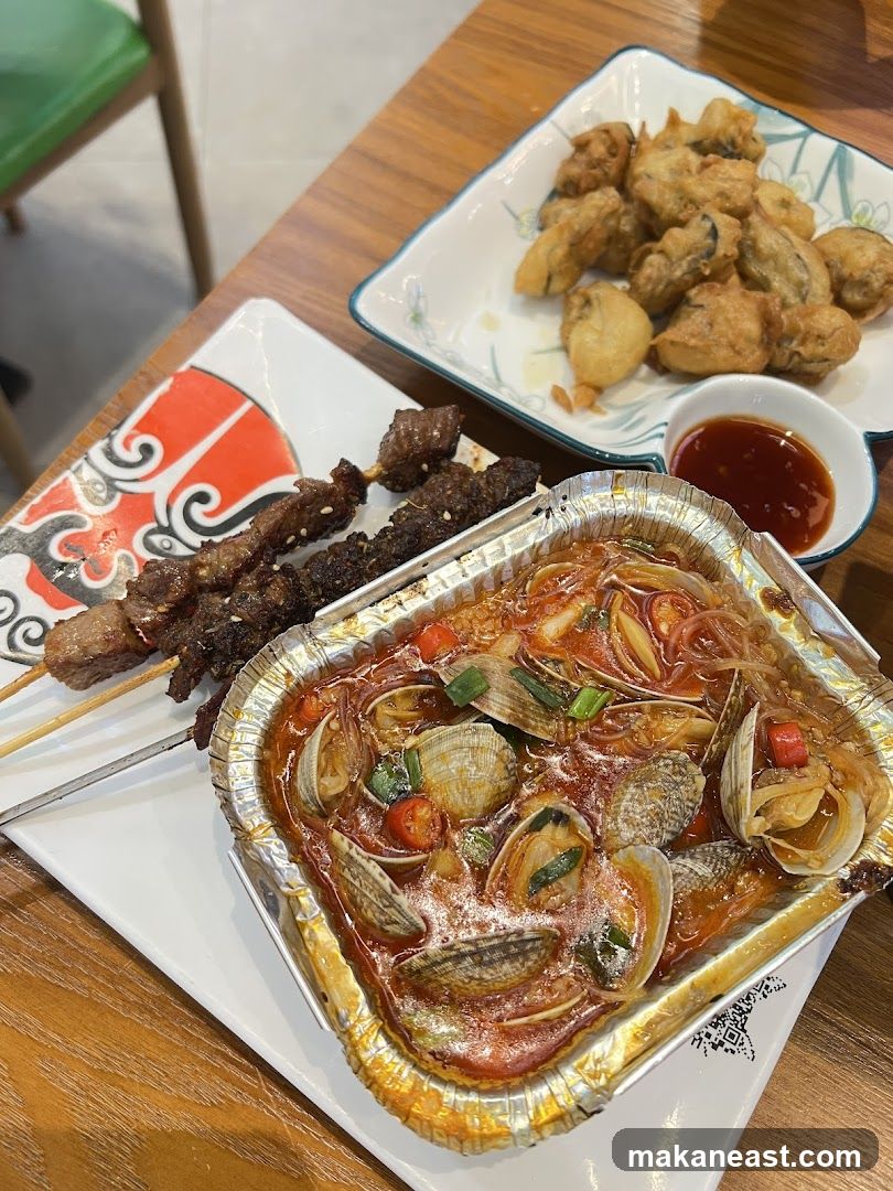 Seafood and Skewers