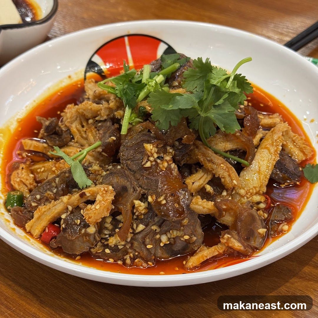 Spicy Beef and Tripe Dish