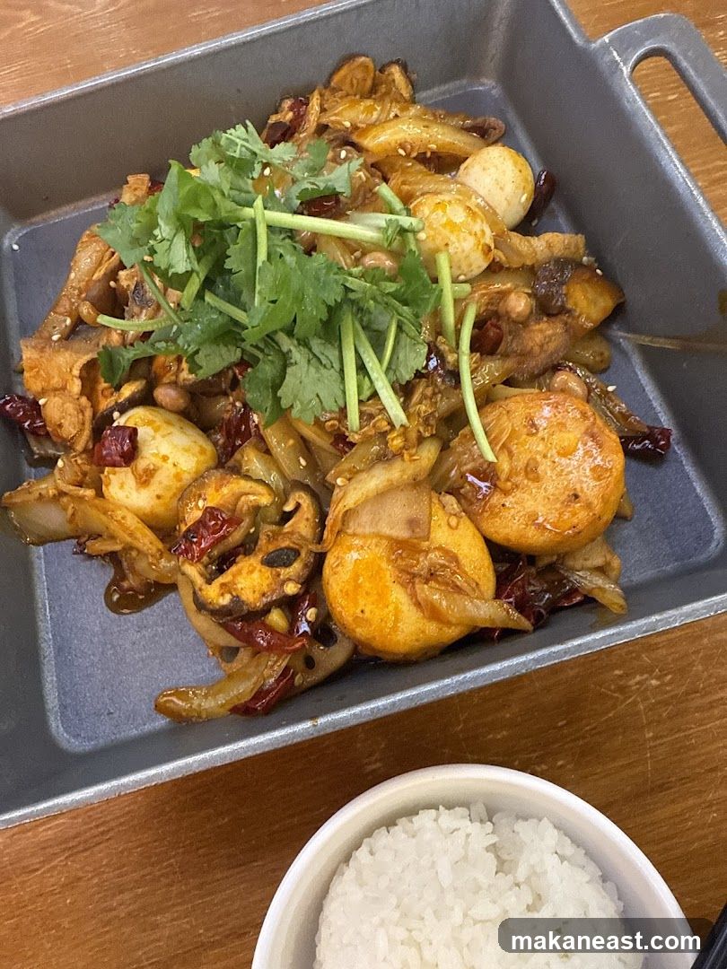 Spicy Stir-fry with Rice