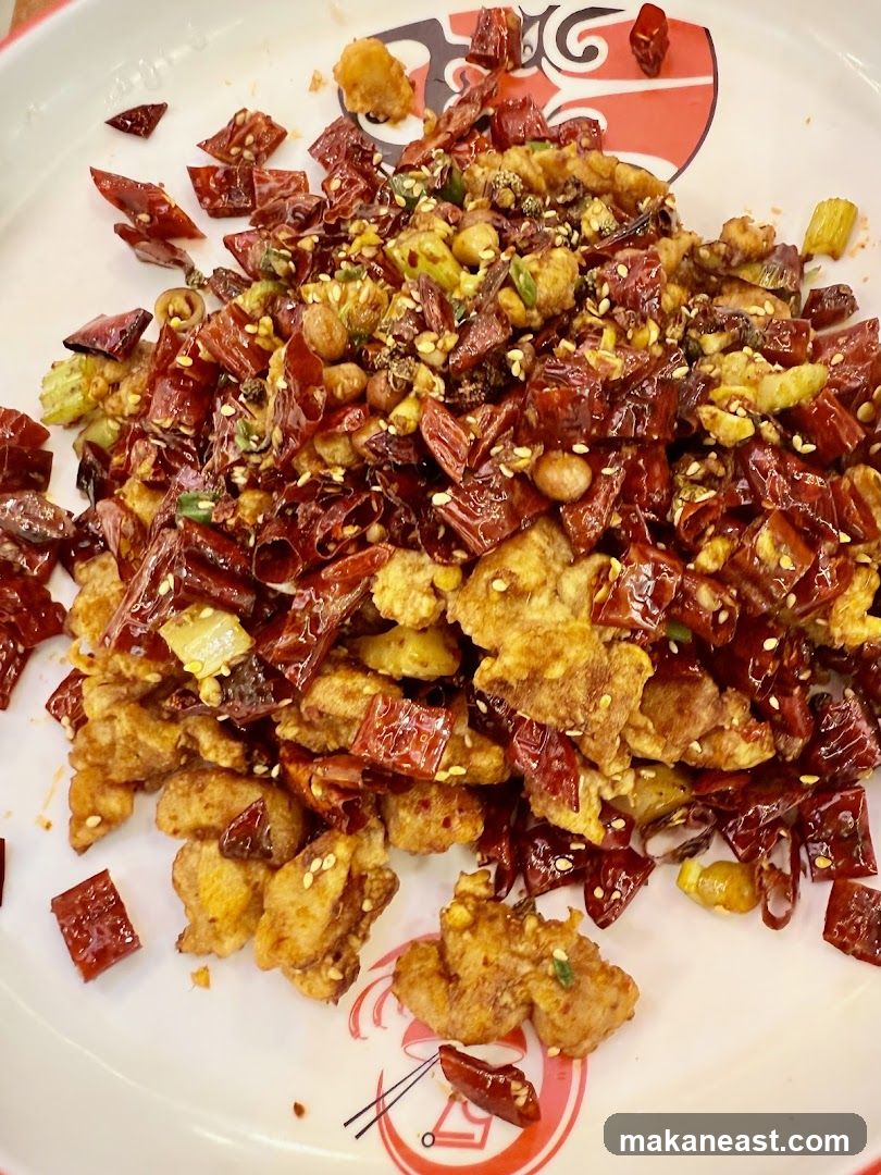 Spicy Fried Chicken with Dried Chilies