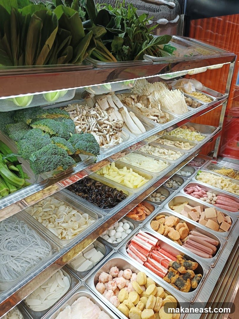 Assortment of Hot Pot Ingredients