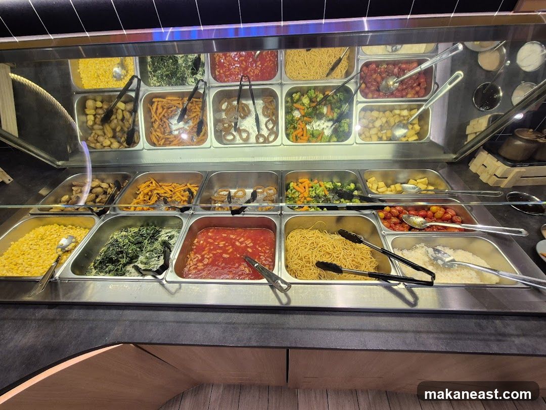 Buffet Food Display