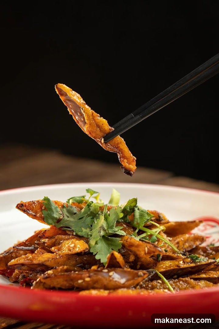 Crispy Fried Eggplant with Sauce