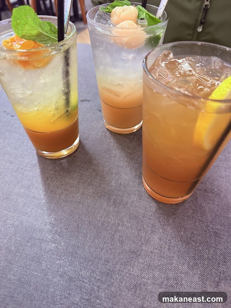 Three Refreshing Drinks