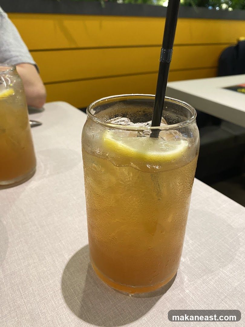 Iced Tea with Lemon