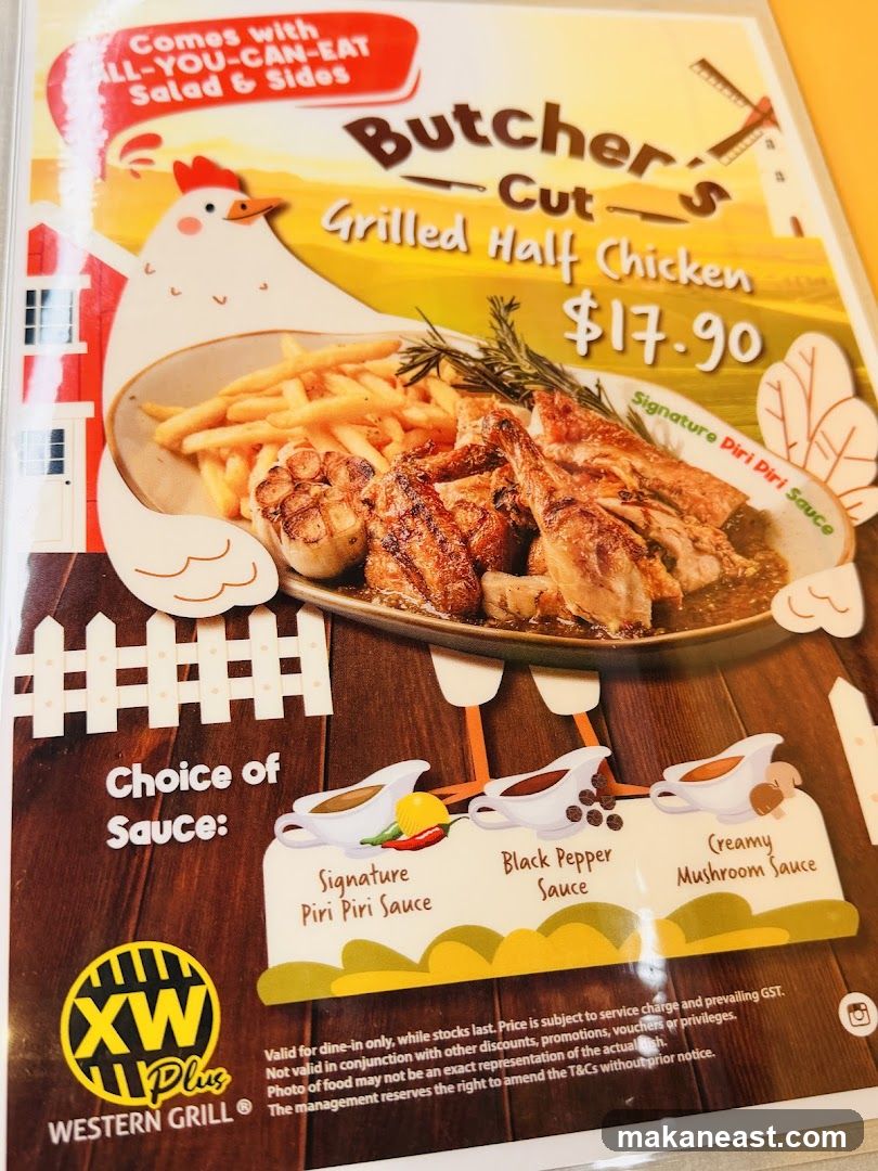 Butcher's Cut Grilled Half Chicken