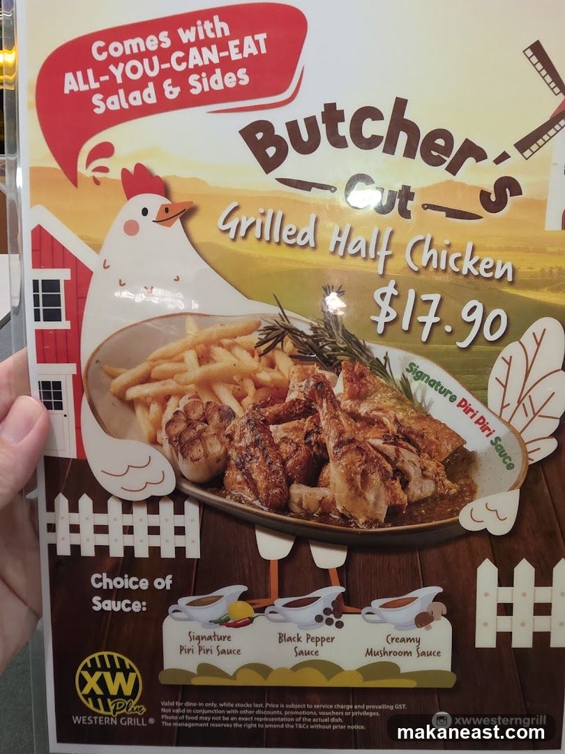 Butcher's Cut Grilled Half Chicken