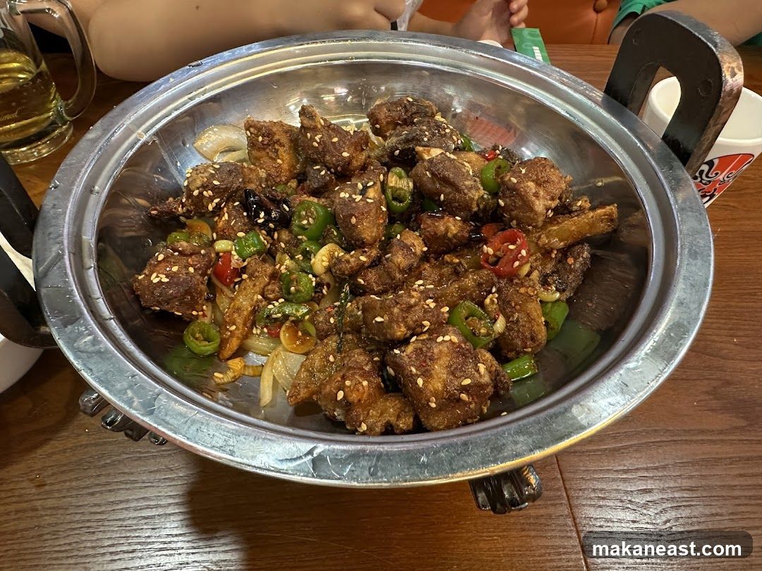 Spicy Fried Chicken Dish