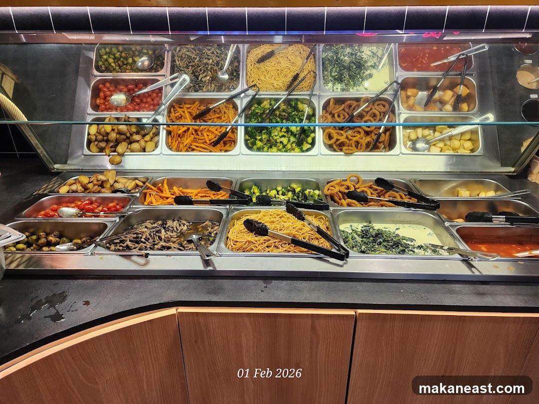 Buffet Food Display