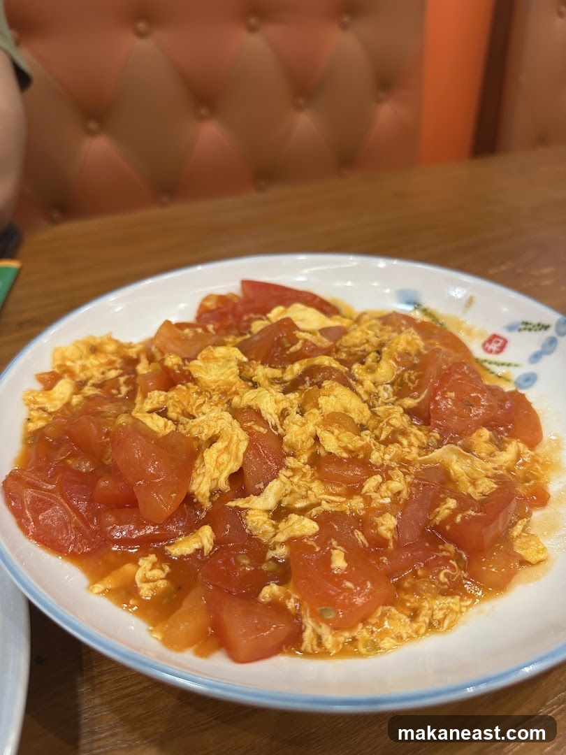 Scrambled Eggs with Tomatoes
