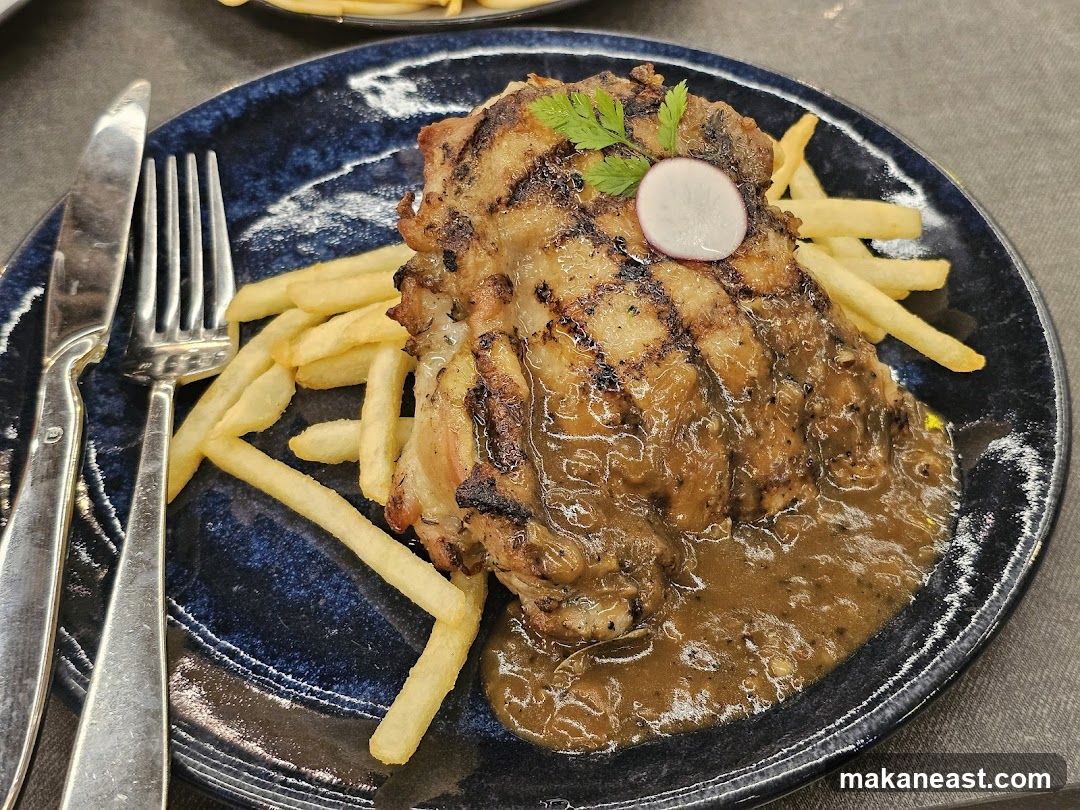 Grilled Chicken with Fries