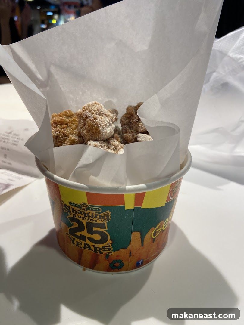 Fried Chicken Bites in a Branded Cup