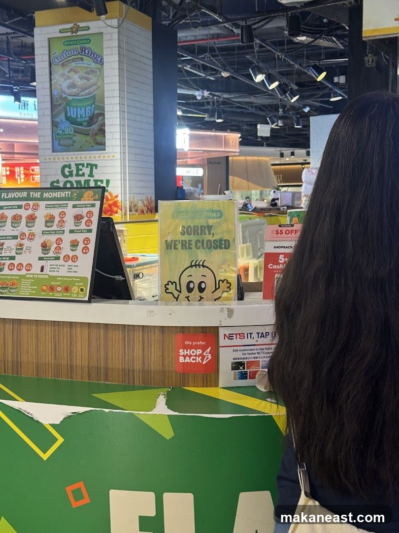 Potato Corner Counter