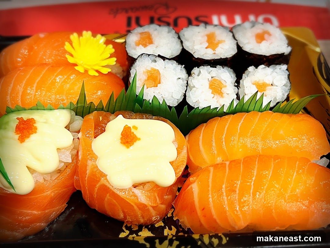 Salmon Sushi Platter