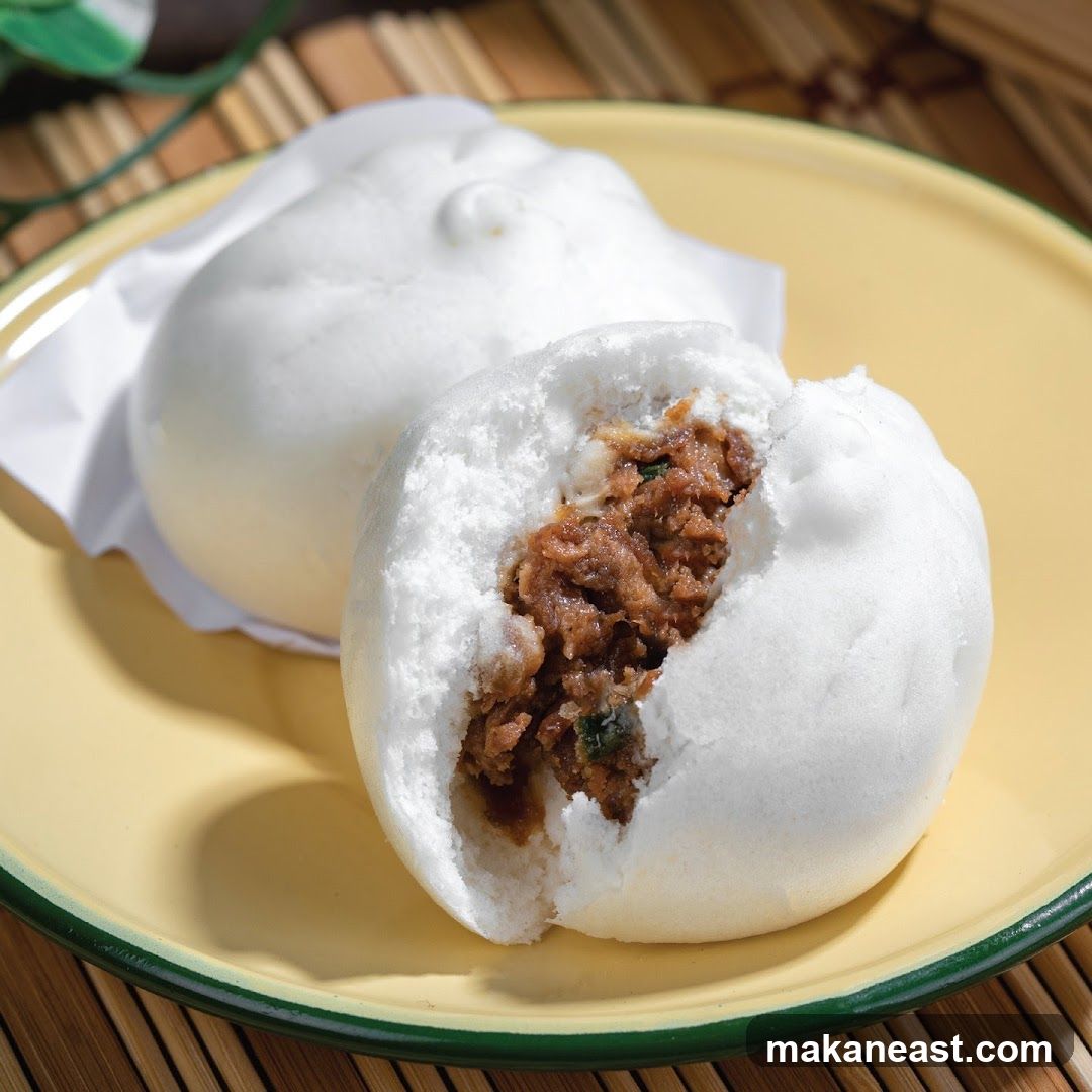 Steamed Buns with Savory Filling