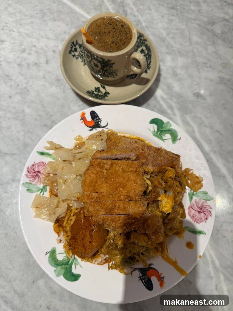 Curry Rice with Coffee