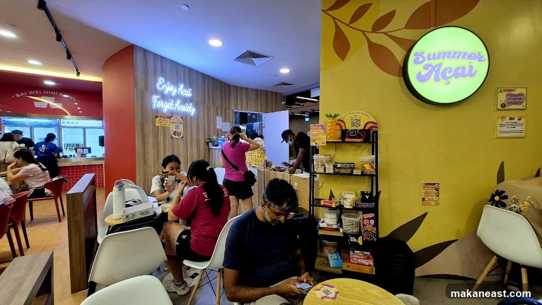 Summer Acai Cafe Interior
