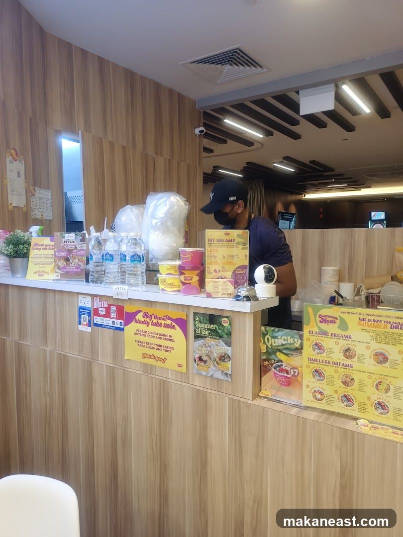 Dessert Shop Counter