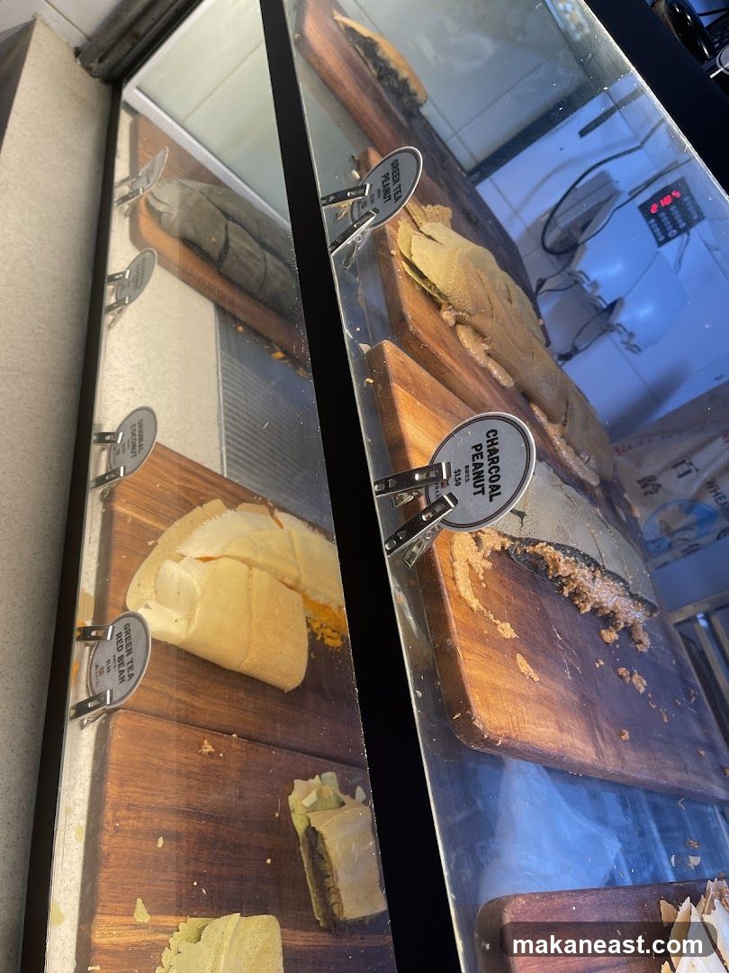 Display Case with Sweet Treats