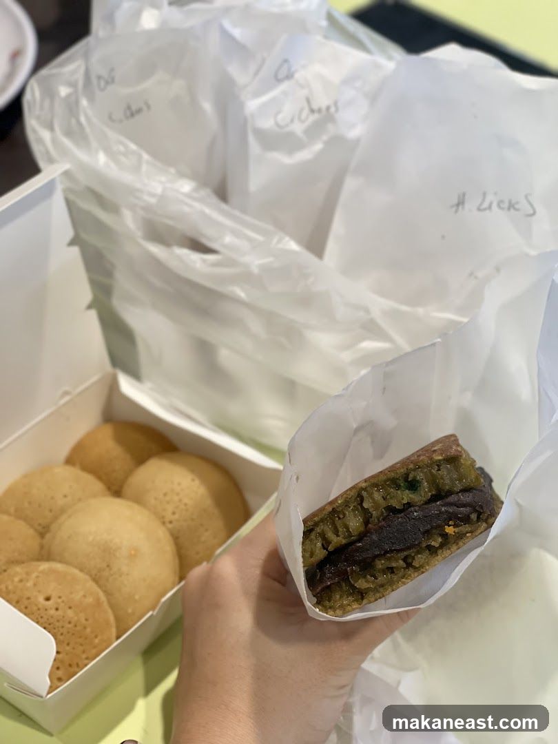 Food items in packaging