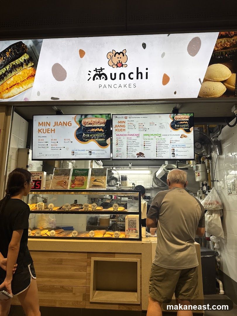 Unchi Pancakes Menu