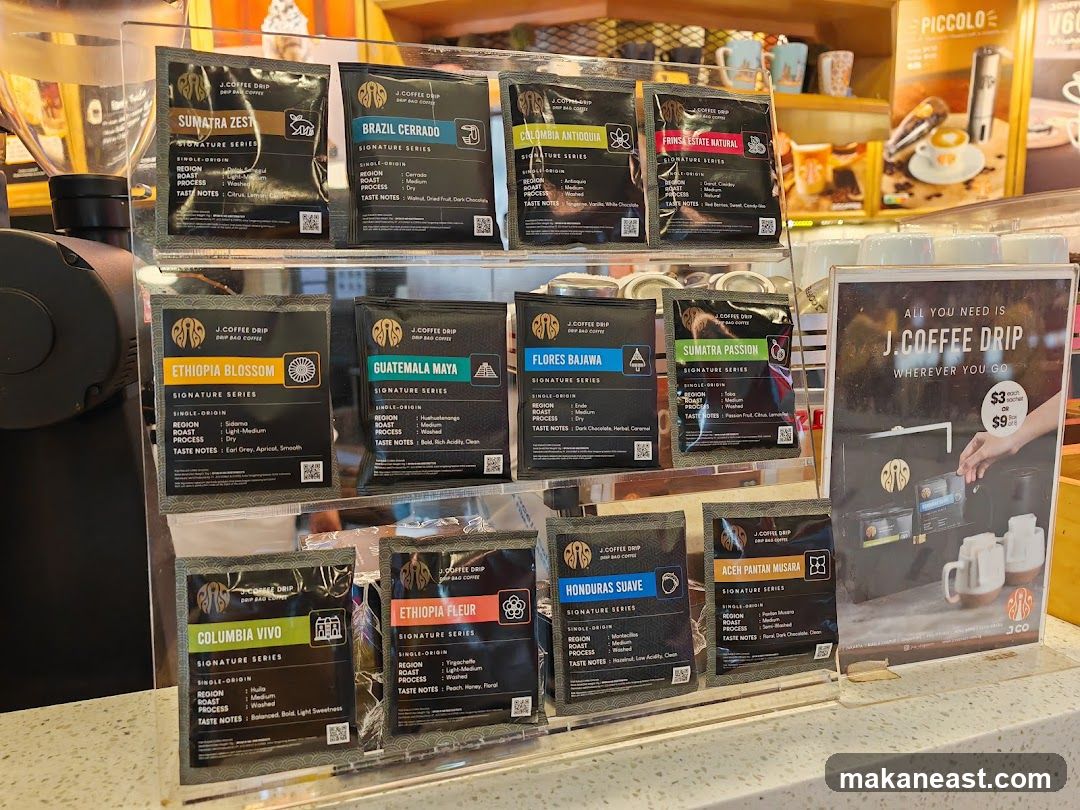 J. Coffee Drip Display