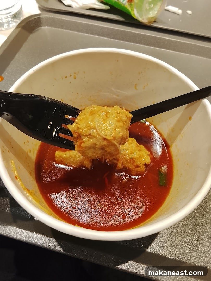 Food in a bowl
