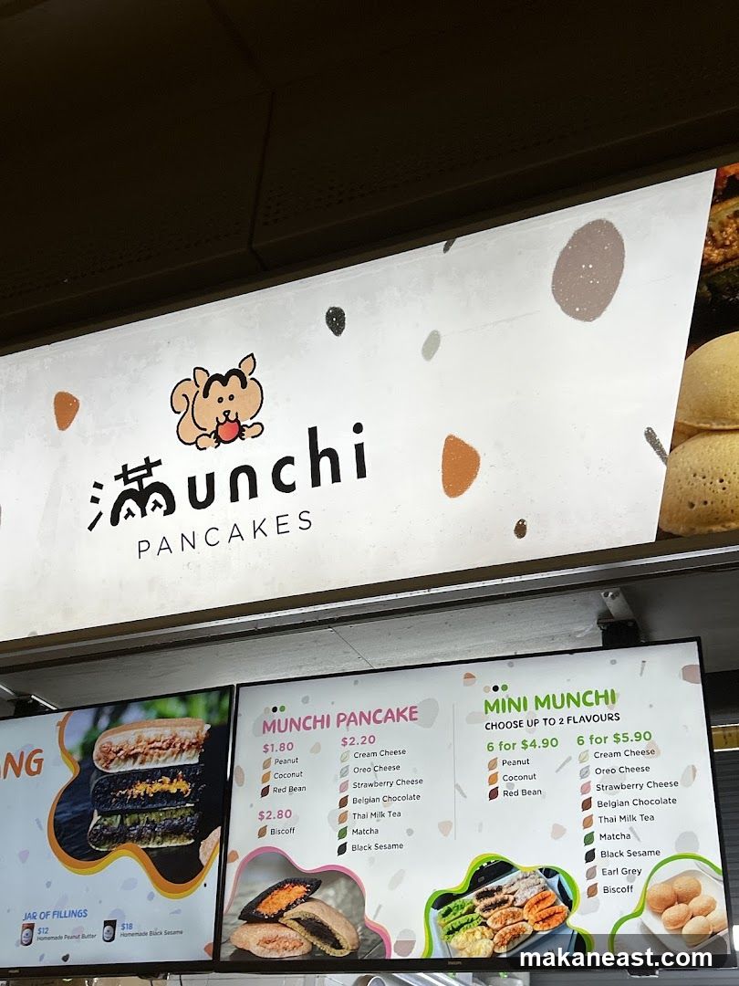Unchi Pancakes Menu