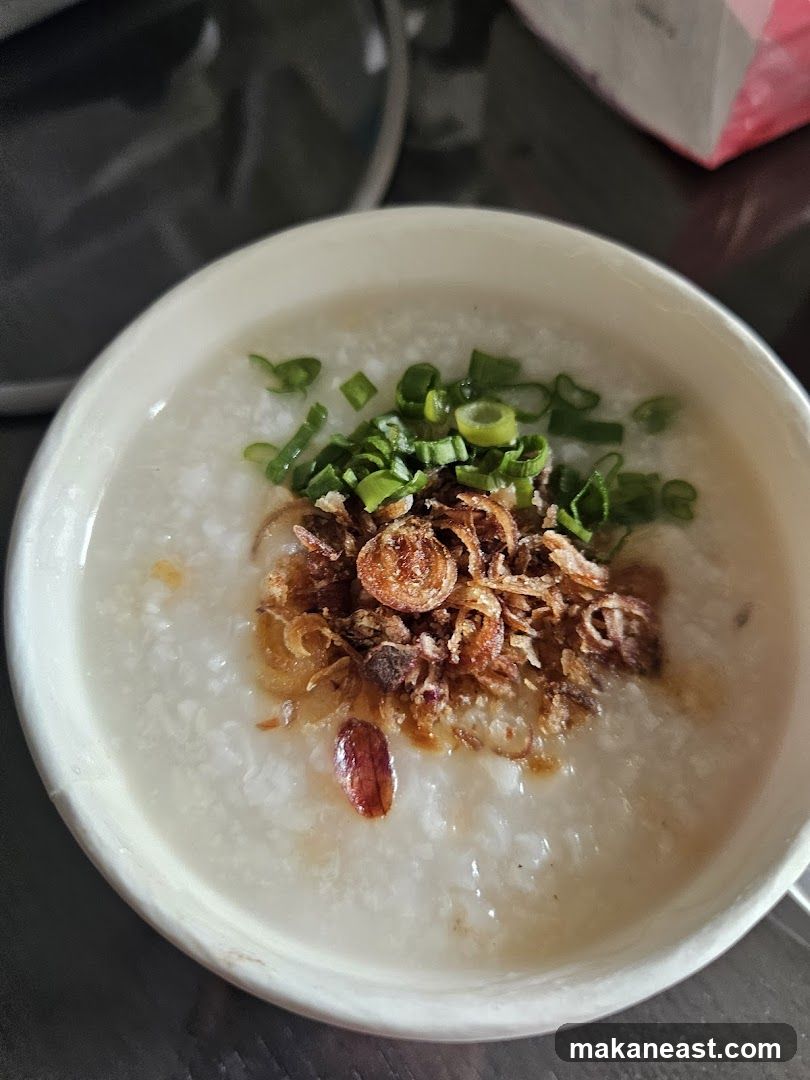 Congee with Toppings