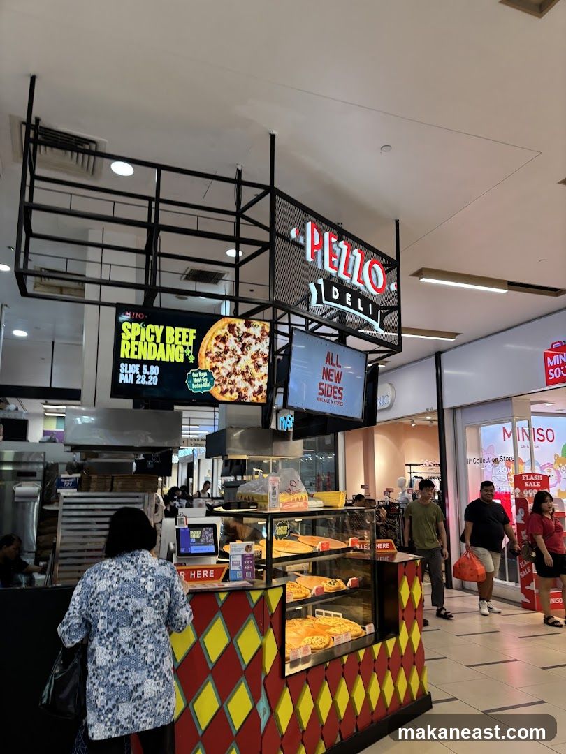 Pezzo Deli Pizza Counter