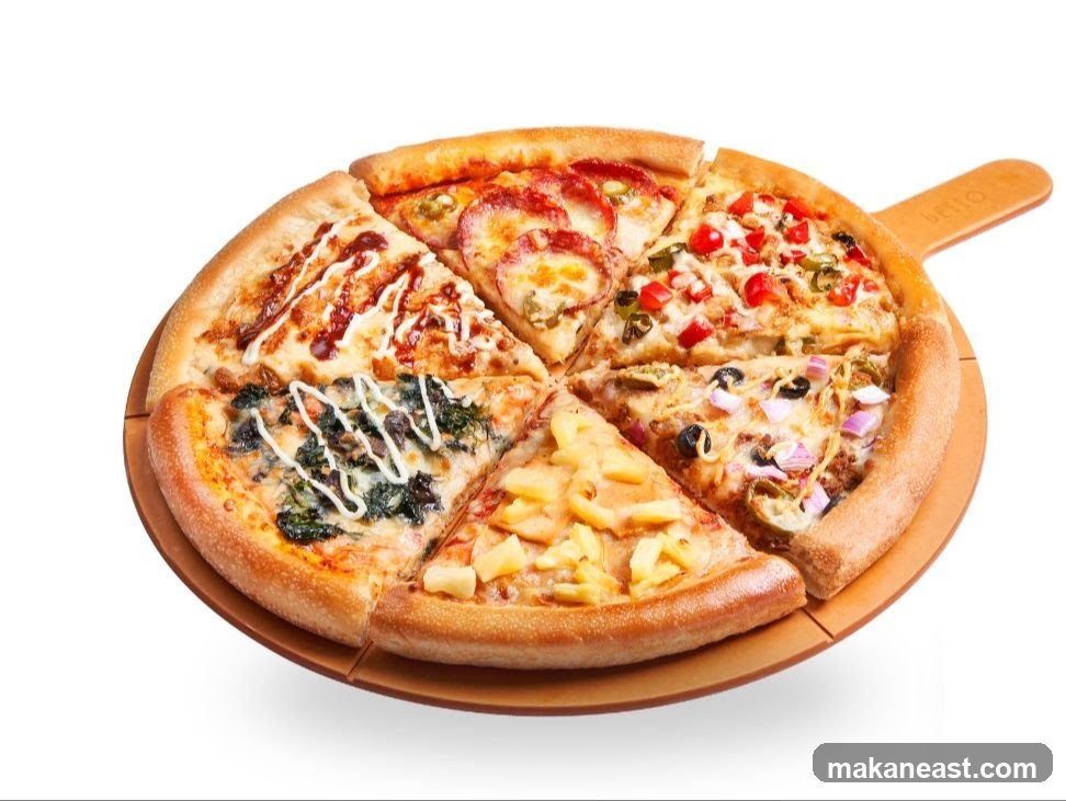 Assorted Pizza Slices