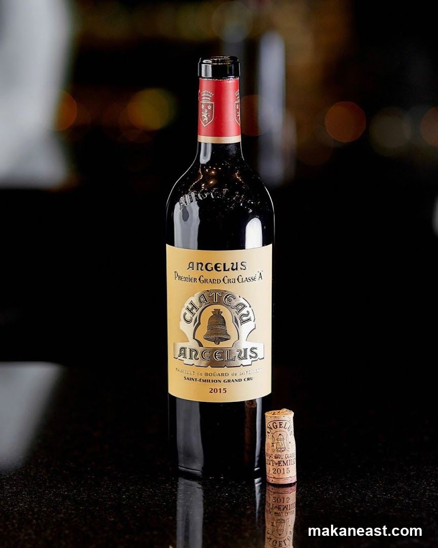 Chateau Angelus Wine Bottle
