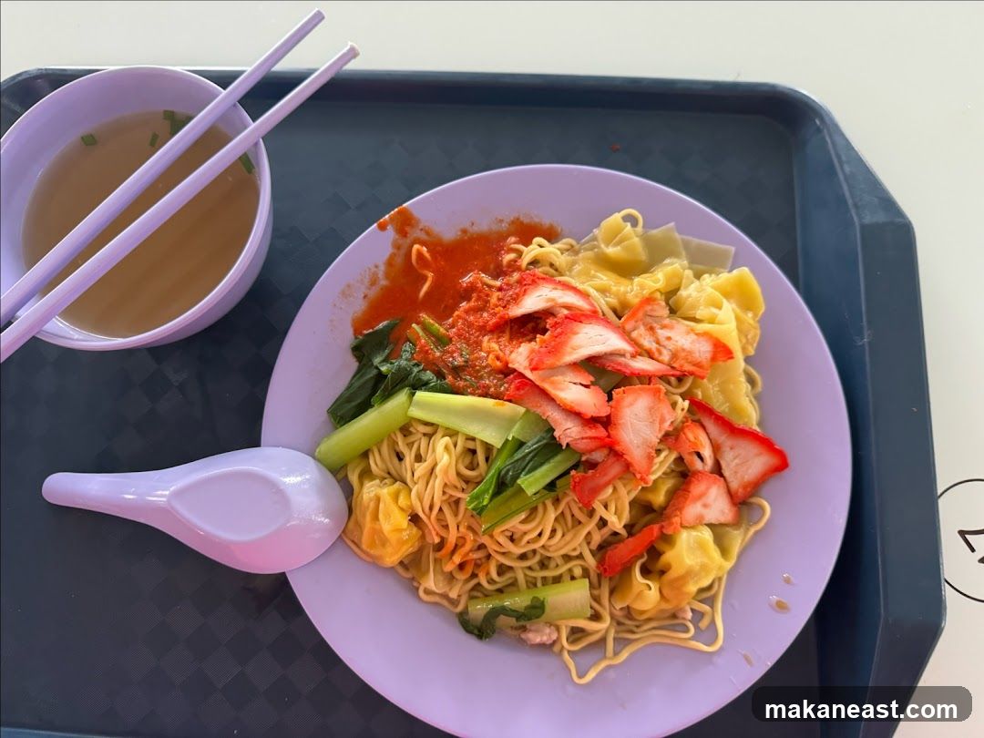 Noodles with Char Siu and Wontons
