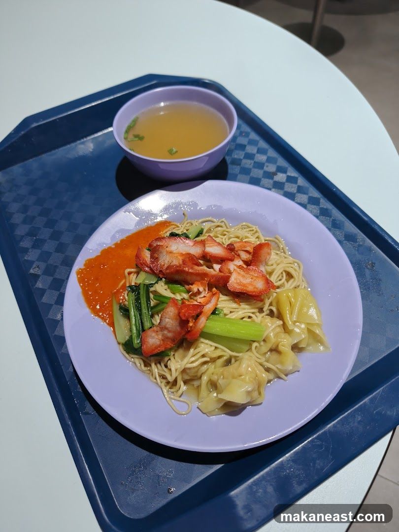 Noodles with Char Siu and Wontons