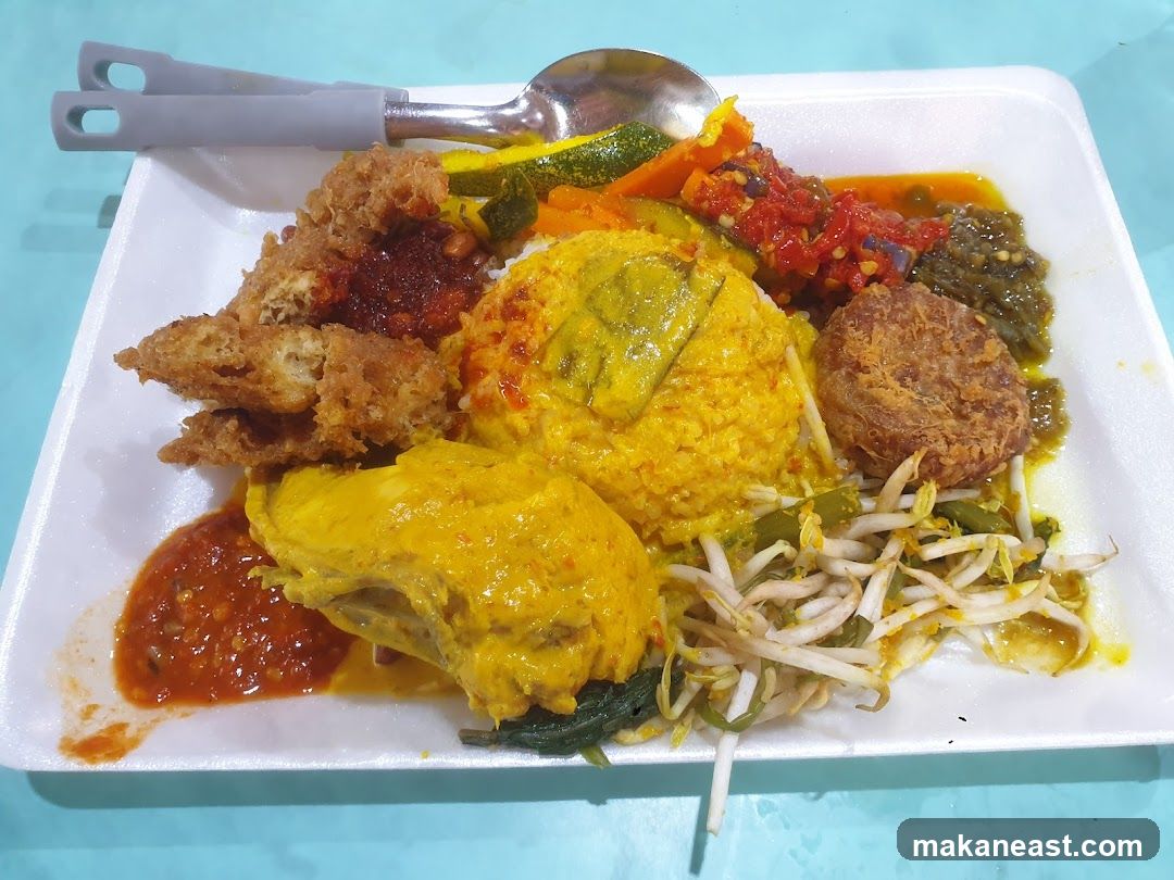 Plate of food