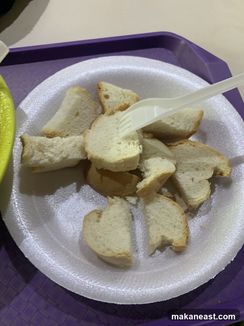 Bread Slices on a Plate