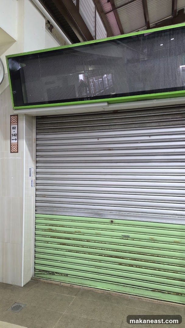 Closed Storefront with Digital Display