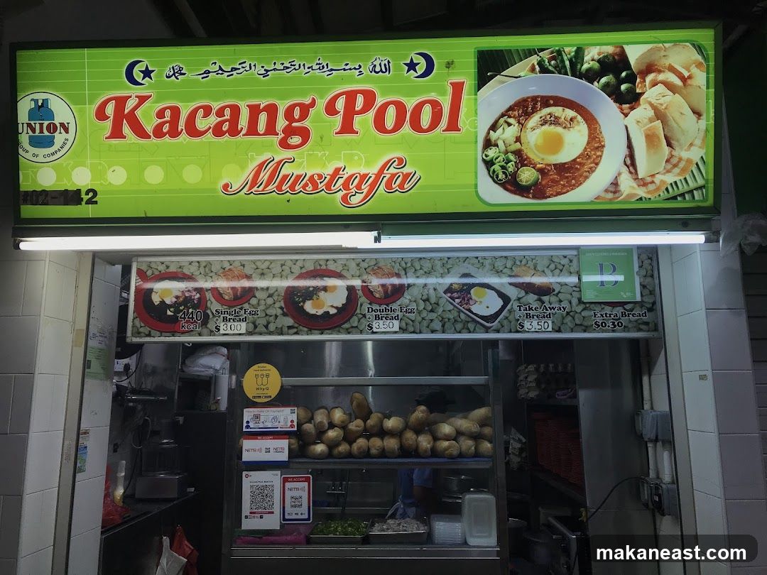 Kacang Pool Mustafa Food Stall