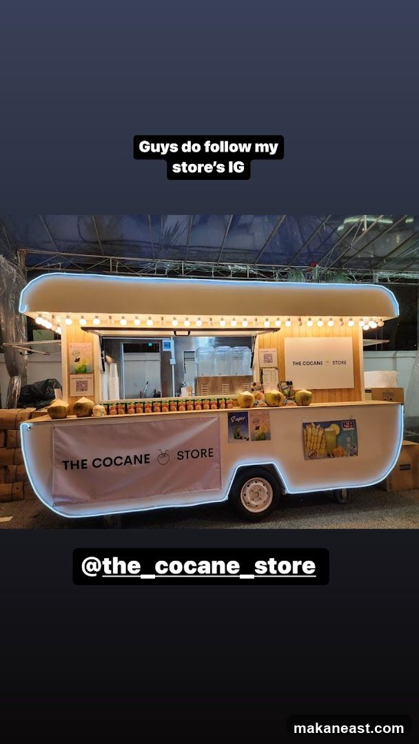 Mobile Storefront with Neon Lights
