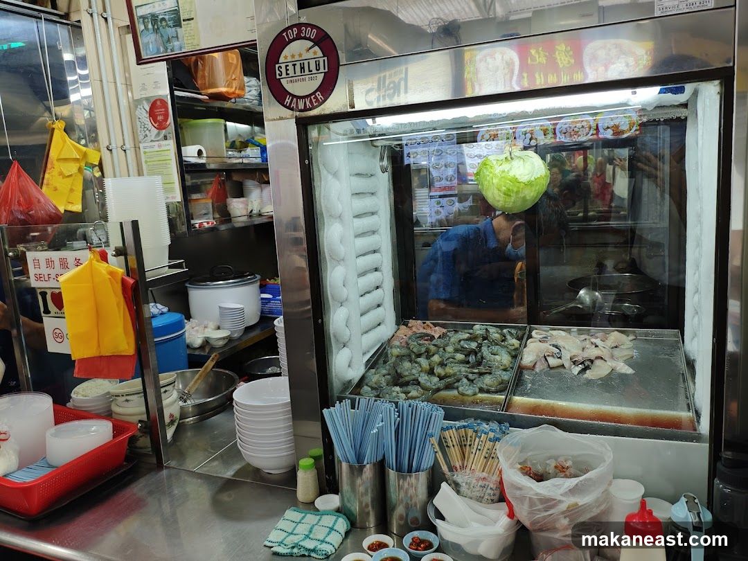 Hawker Stall Display