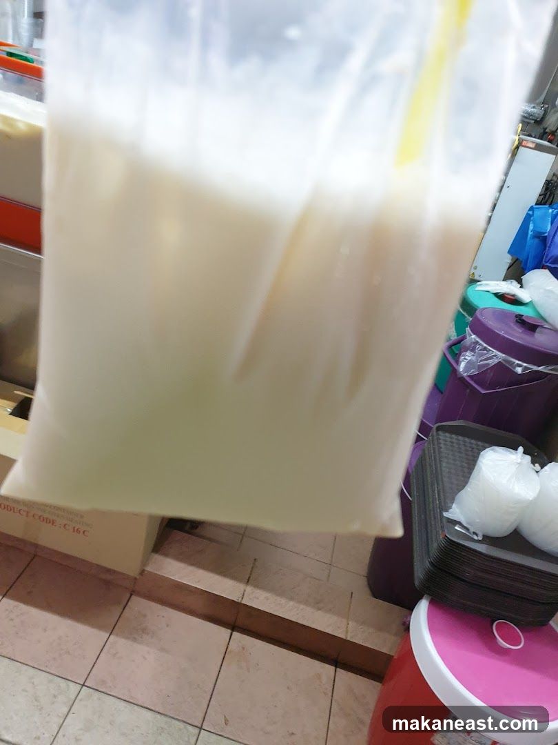 Bag of liquid