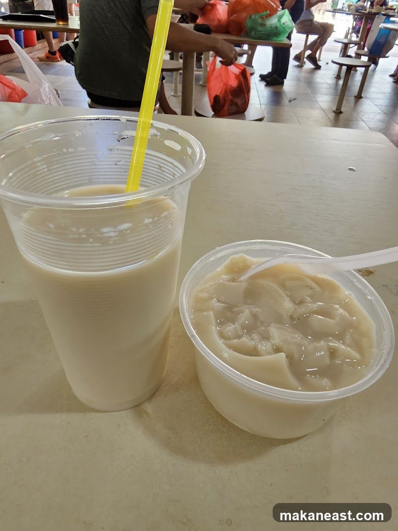 Soy Milk and Dessert