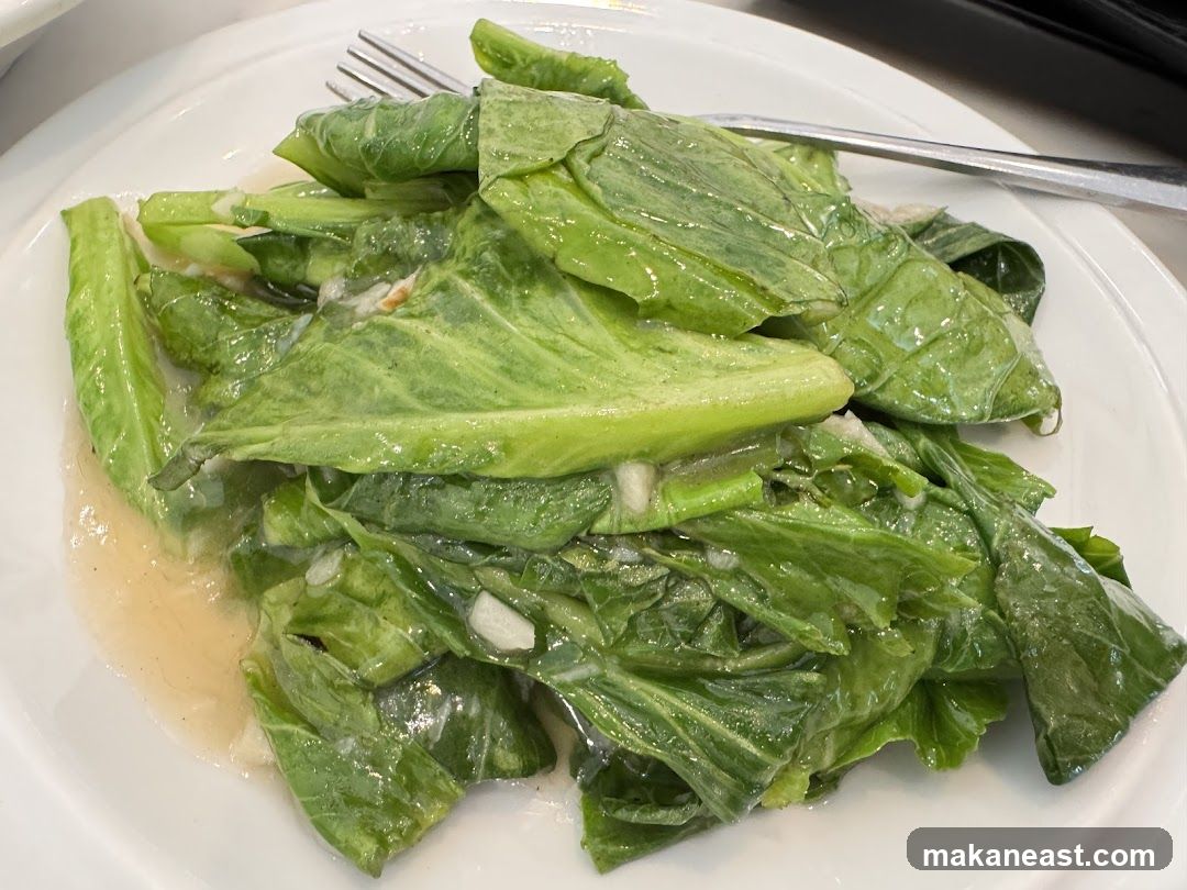 Stir-fried Greens with Garlic