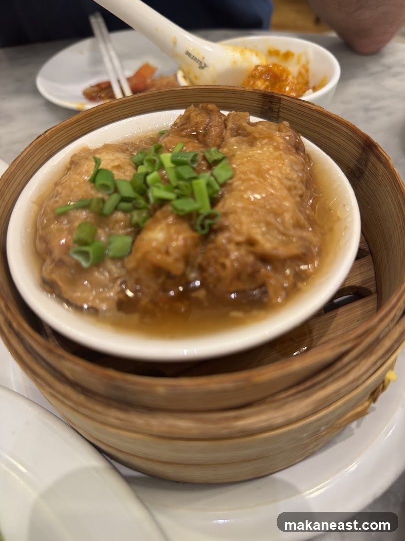 Steamed Tofu Dish