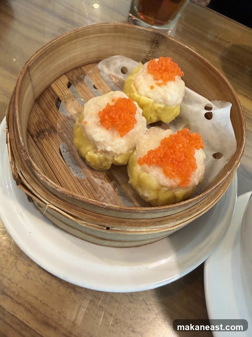 Steamed Dumplings with Roe