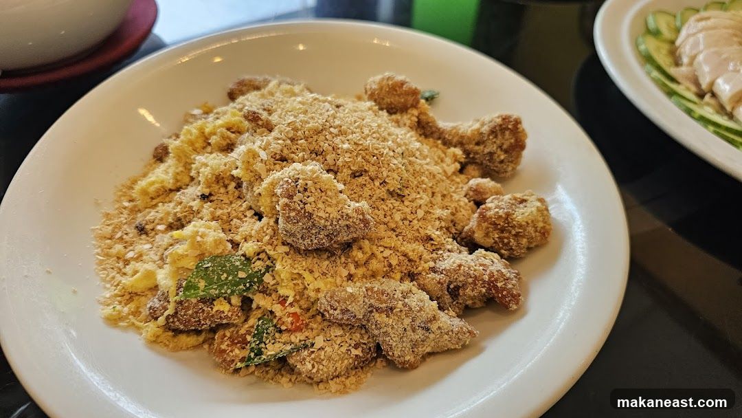 Fried Chicken Bites with Cereal Topping